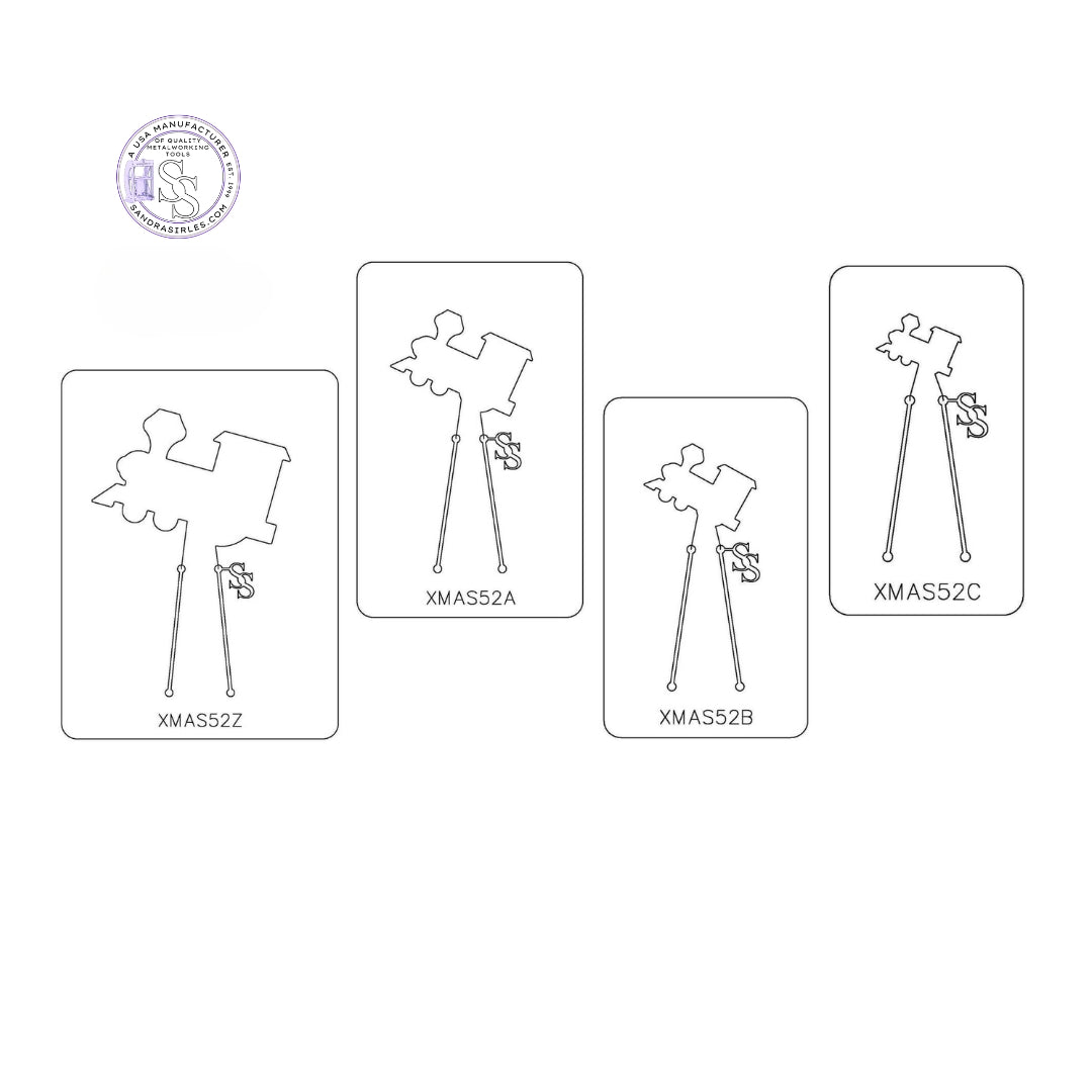 PANCAKE DIE XMAS52 TRAIN